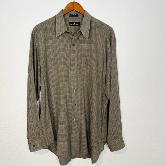 Saks Fifth Avenue Button Up Long Sleeve Shirt - Picture 3 of 6